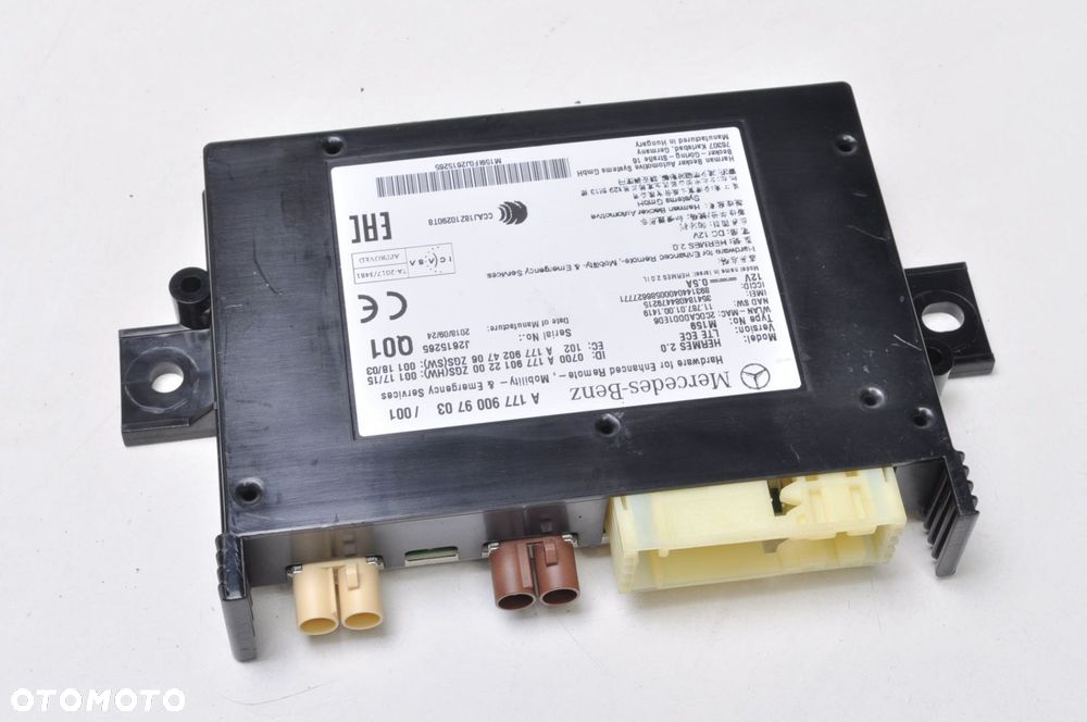 MERCEDES W177 W247 MODUŁ STEROWNIK SOS A1779009703 - 1