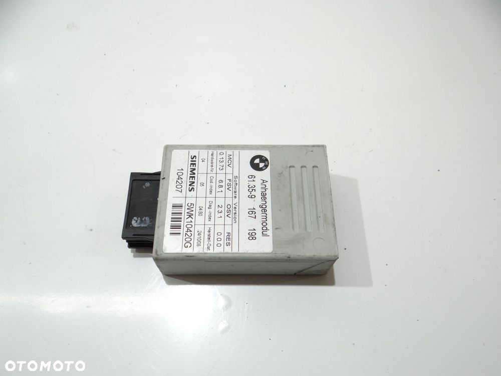 MODUŁ STEROWNIK HAKA BMW E82 E87 9167198 - 1
