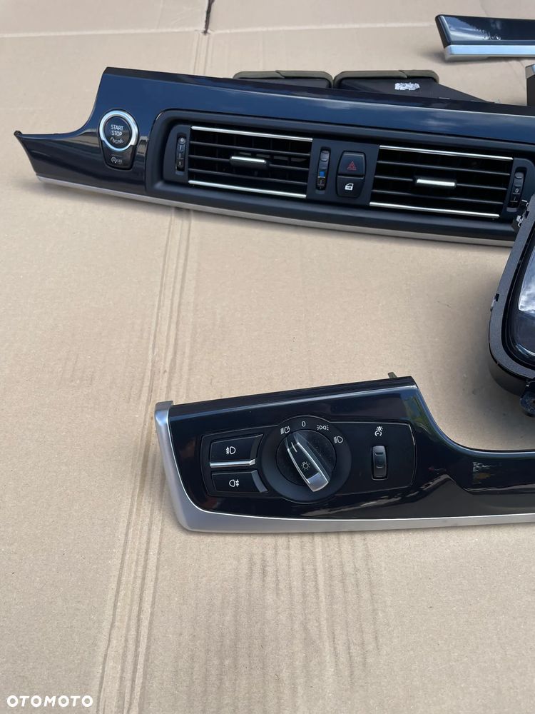 bmw f10 f11 dekor dekory europa czarne piano stan IDEALNY bez rysek - 6