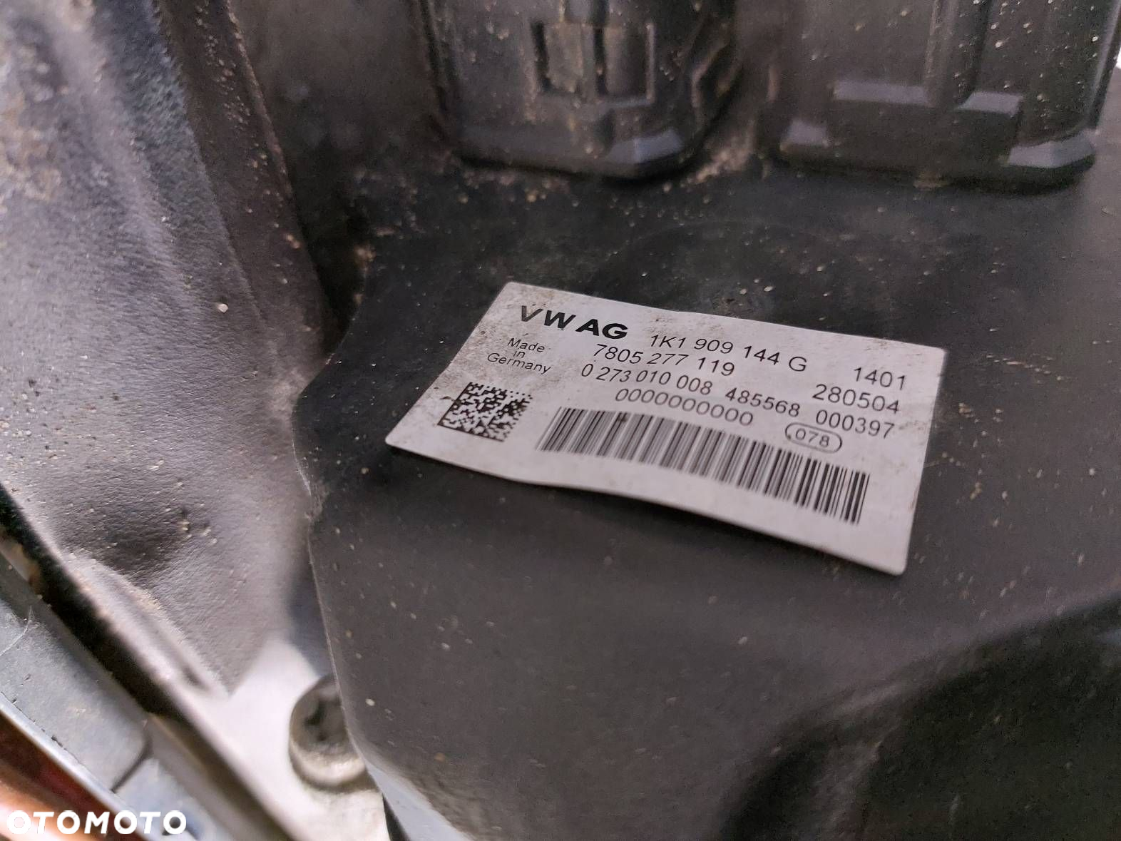 MAGLOWNICA PRZEKŁADNIA KIEROWNICZA VOLKSWAGEN TOURAN I 1.9 TDI 1K1423051BH - 5