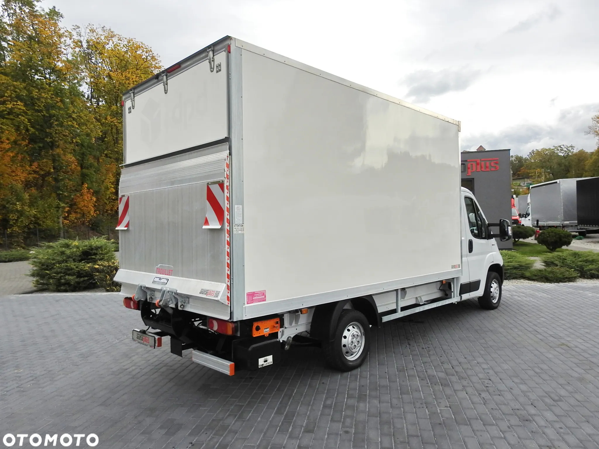 Fiat DUCATO KONTENER WINDA 8 PALET TEMPOMAT NAWIGACJA KLIMATYZACJA LEDY 130KM [ L61506 ] - 4