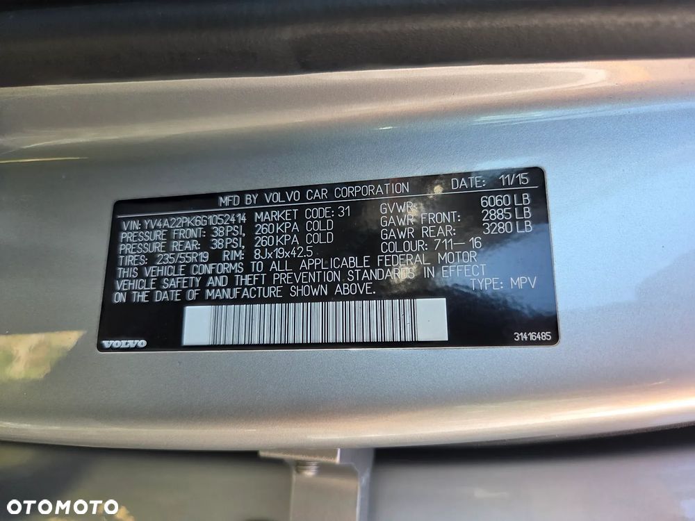 Volvo XC 90 T6 AWD Momentum 7os - 8