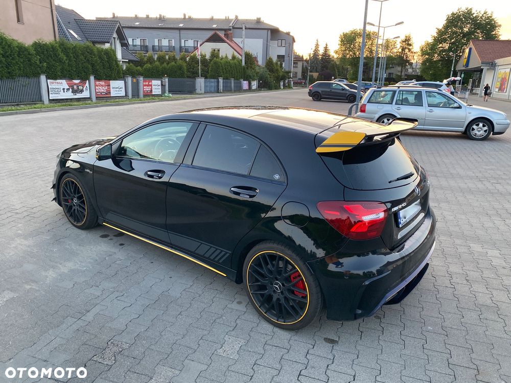 Mercedes-Benz Klasa A AMG 45 4Matic AMG Speedshift 7G-DCT Yellow Night Edition - 8