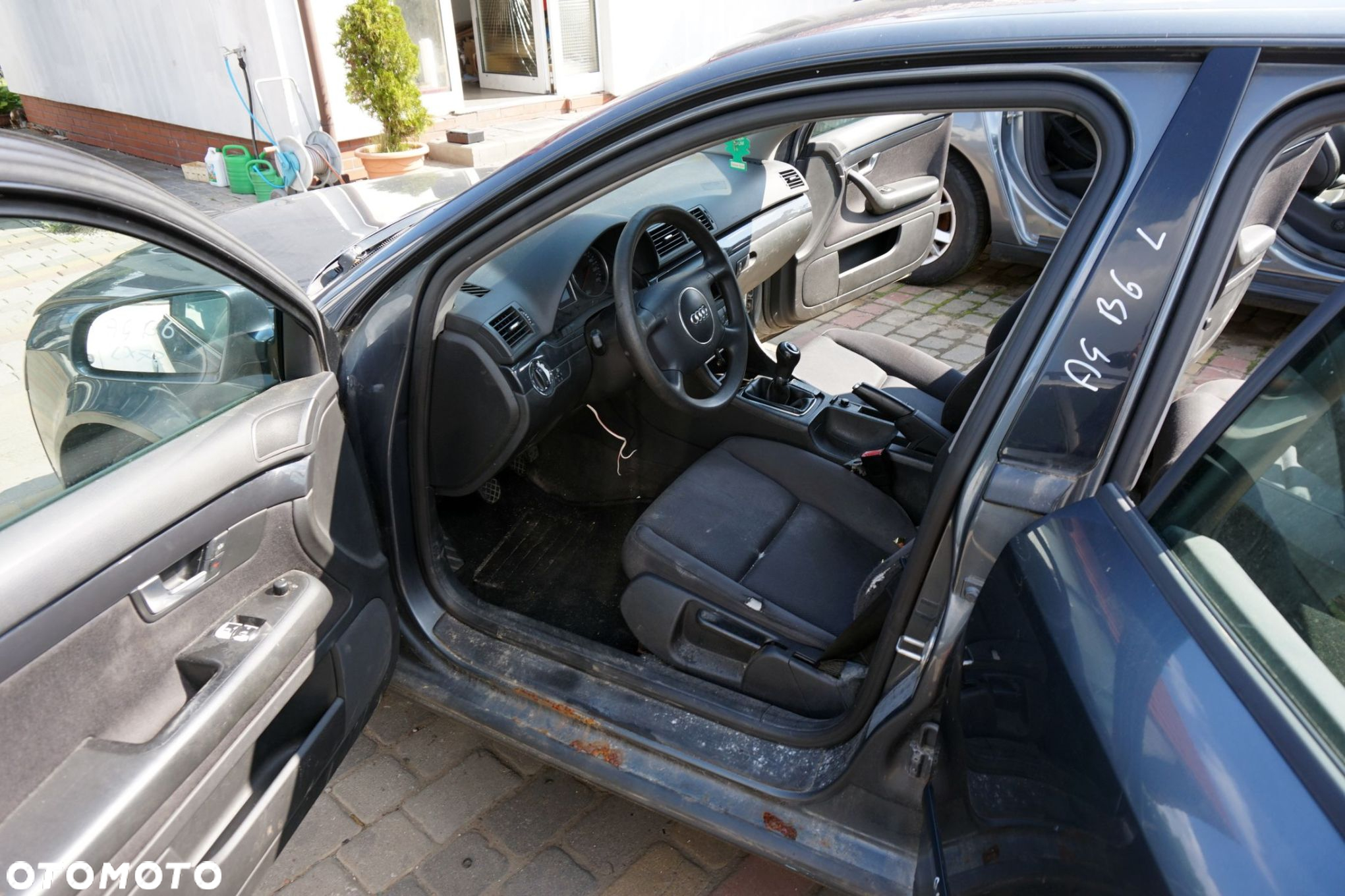 AUDI A4 B6 SEDAN 2003 LX7Z 2.0 16V ALT 130KM GBM SZARY na części - 10