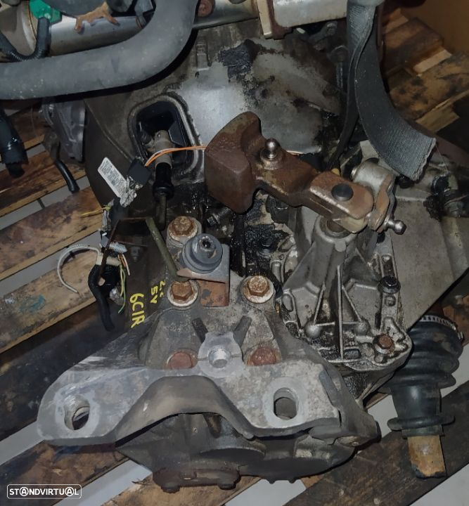 Motor Ford Transit 2.2TDCI 110cv QVFA caixa 5 velocidades 6C1R 7002 DC - 9