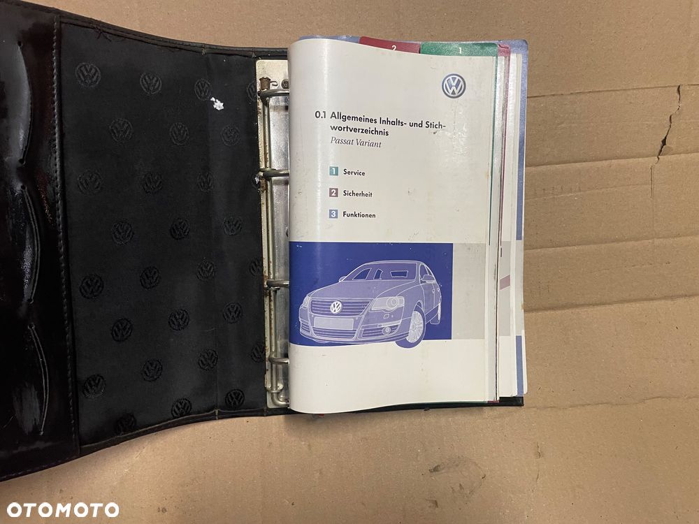 Książka serwisowa volkswagen Passat b6 vw - 2