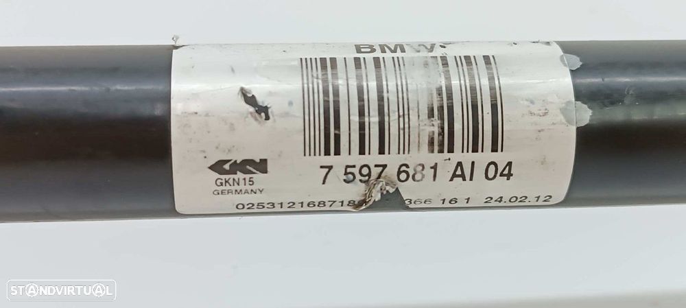 TRANSMISSÃO TRASEIRA ESQUERDA BMW SERIE 3 LIM. (F30) 318D - 2