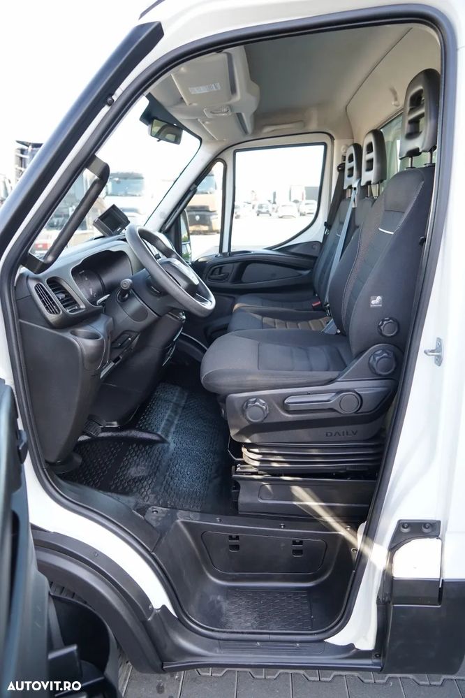 Iveco DAILY 35-160 / CONTAINER - 4,3 M / DHOLLANDIA LIFT - 750 KG / 3 LOCURI / DOUĂ / IMPORTAT / - 23