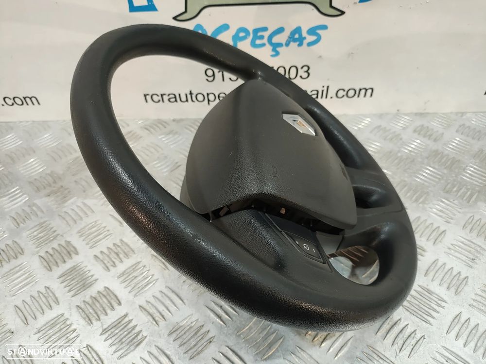 VOLANTE GUIADOR COMPLETO RENAULT MEGANE III 3 MK3 FASE 1 GRANDTOUR TOURER CARRINHA HATCHBACK CARRO AIRBAG 985100007R SCÉNIC III 3 MK3 KANGOO GRAND KANGOO II 2 MK2 - 9