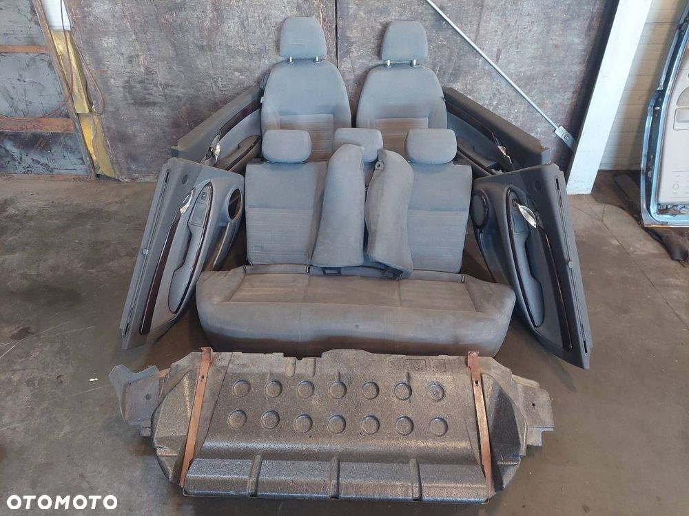 KOMPLET FOTELI LEWY PRAWY PRZÓD + KANAPA TYŁ + BOCZKI FIAT CROMA II - 1