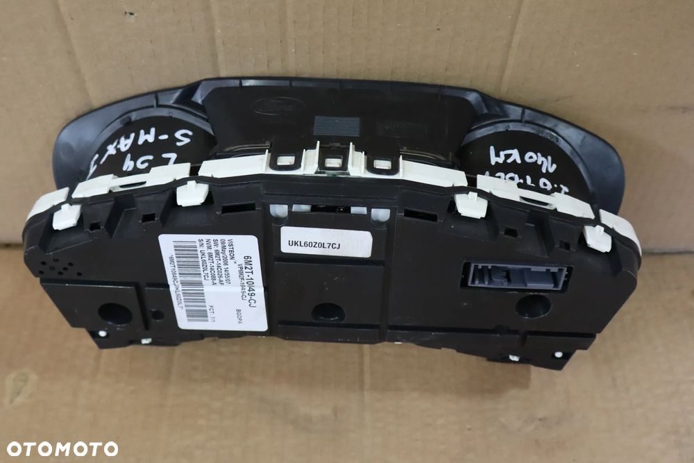 LICZNIK ZEGAR FORD S-MAX MK1 I 2.0TDCI 140KM QXWA 6M2T-10849-CJ 2006-2010 - 4
