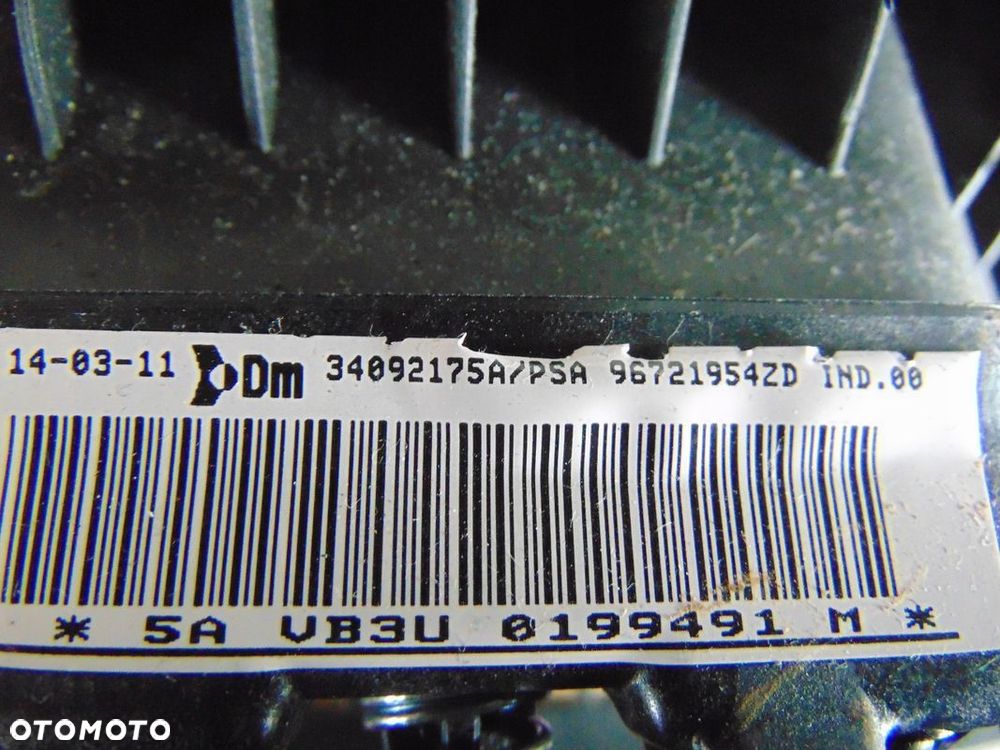 PODUSZKA KIEROWCY PEUGEOT EXPERT II - 3