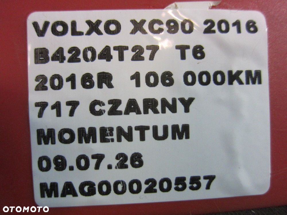 VOLVO XC90 II PRZEWÓD PLUSOWY XC 90 KABEL CZERWONY AKUMULATORA 31840190 - 11