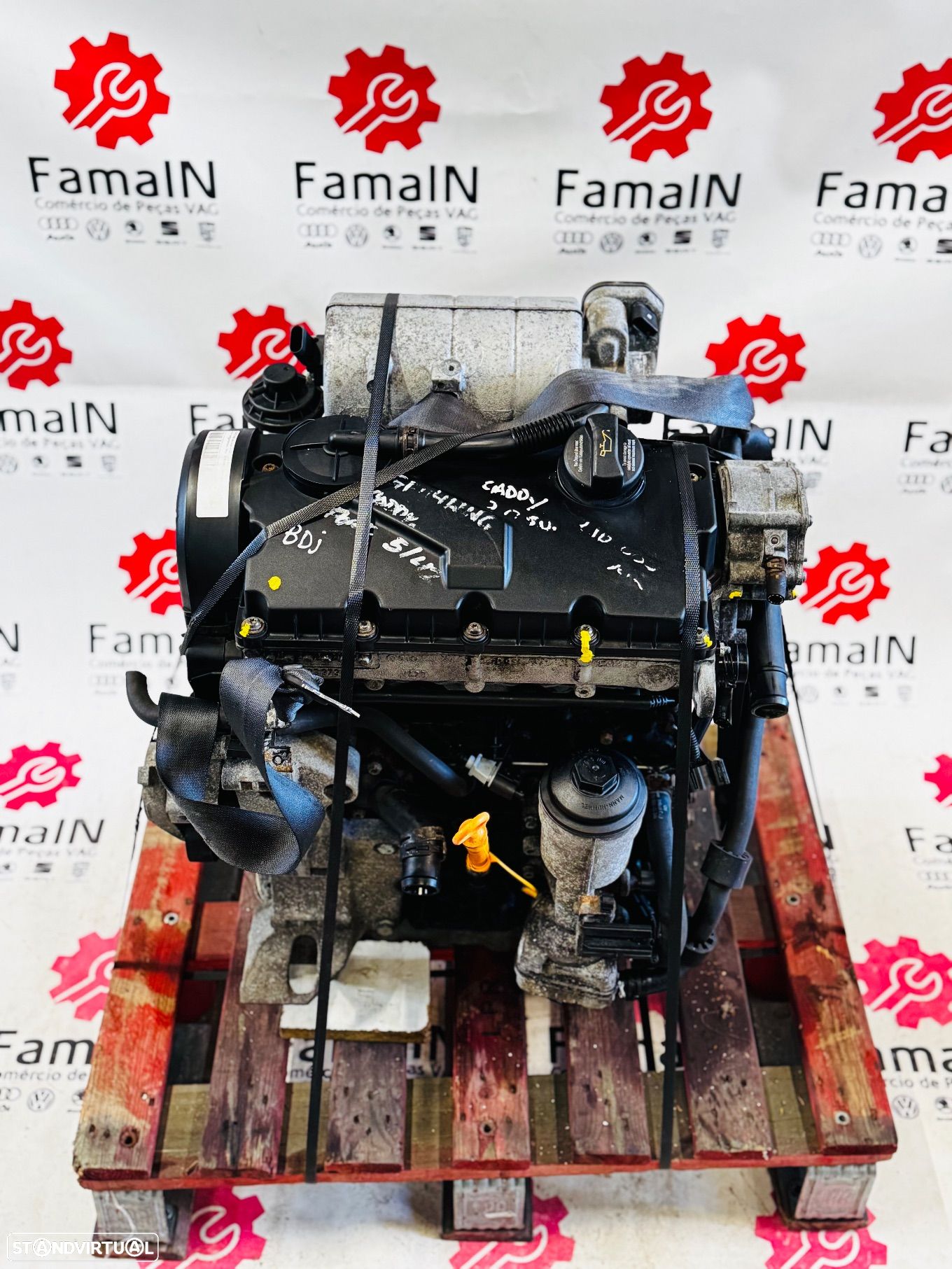 Motor VW CADDY 2.0SDI Ref; BST,BDJ (123.000km) - 1