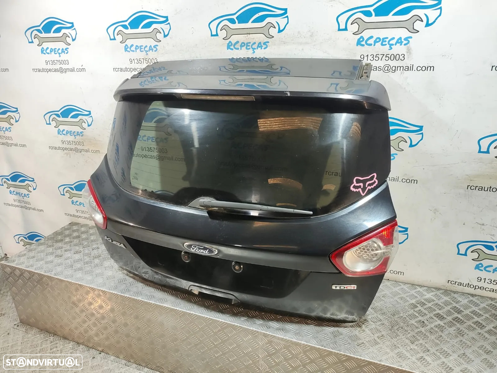 Tampa / Porta da Mala Ford Kuga I MK1 - Farolins | Limpa Vidros | Forra | Stop - 5