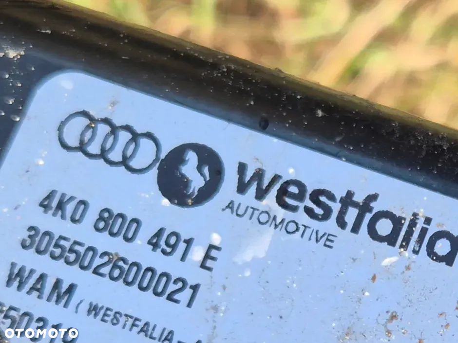 Hak Holowniczy Elektryczny Składany AUDI A6 C7 C8 Westfalia 4K0800491E - 5