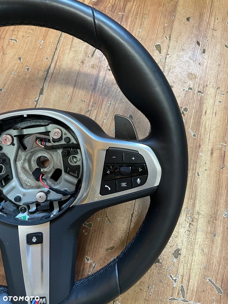 BMW G30 G01 F90 G32 G14 G05 G06 Kierownica wielofunkcyjna M pakiet łopatki - 2