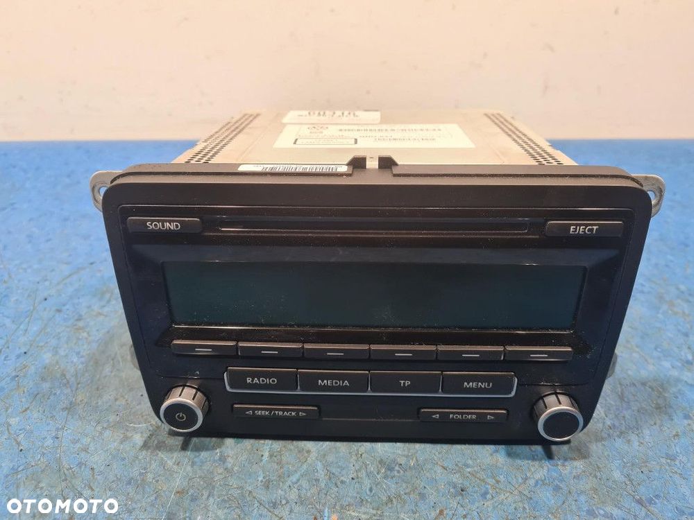 VOLKSWAGEN PASSAT B7 RADIO 1K0035186AN LI7F CFFB - 1