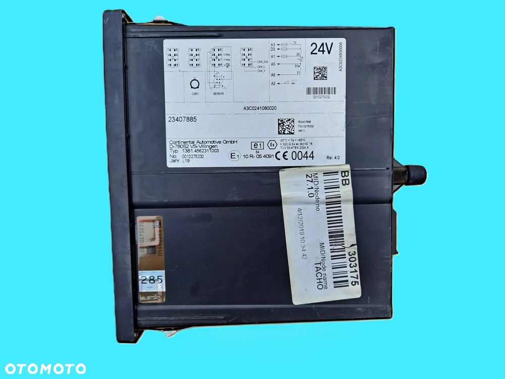 Tachograf 23407884 23407885 VOLVO - 5