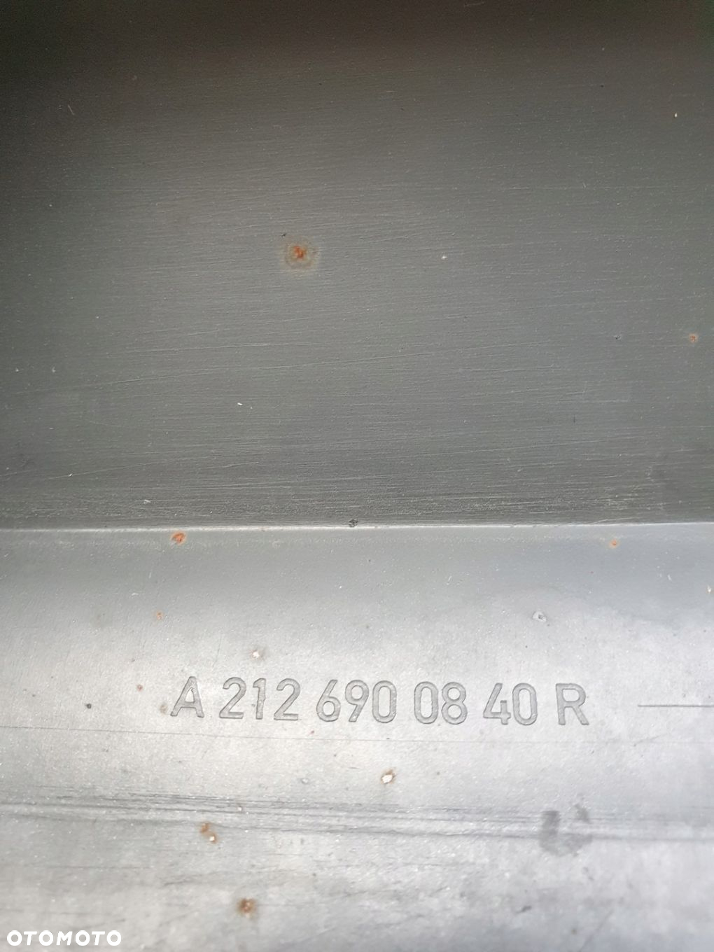 LISTWA PROGOWA NAKŁADKA PRAWA MERCEDES W212 - 8