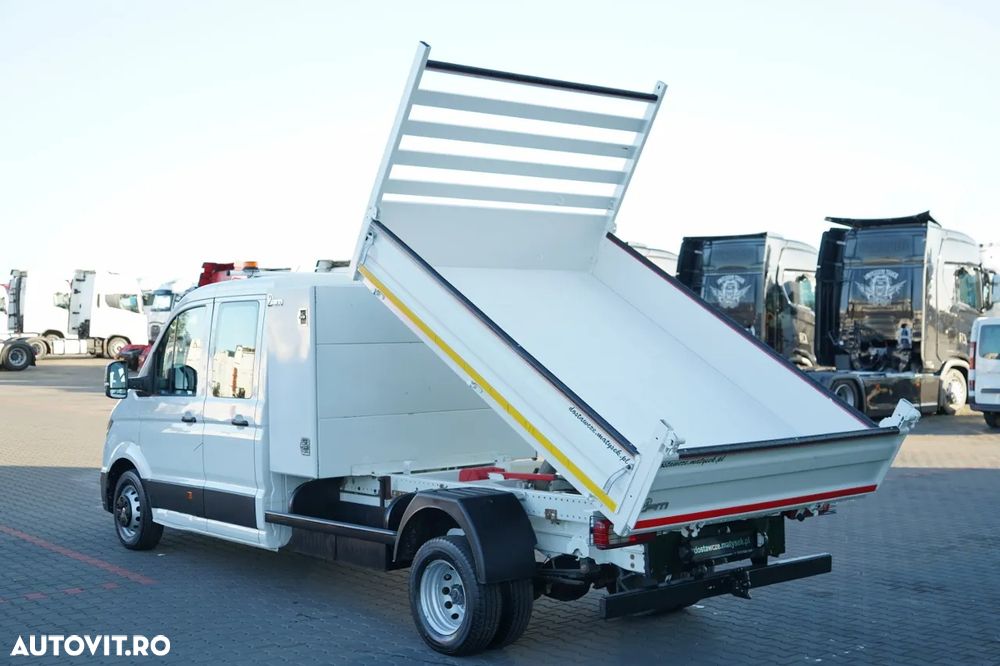 Volkswagen CRAFTER / BASCULATOR DIN ALUMINIU / DUBLU / MANUAL / PE ȘENILE / IMPORTAT - 5