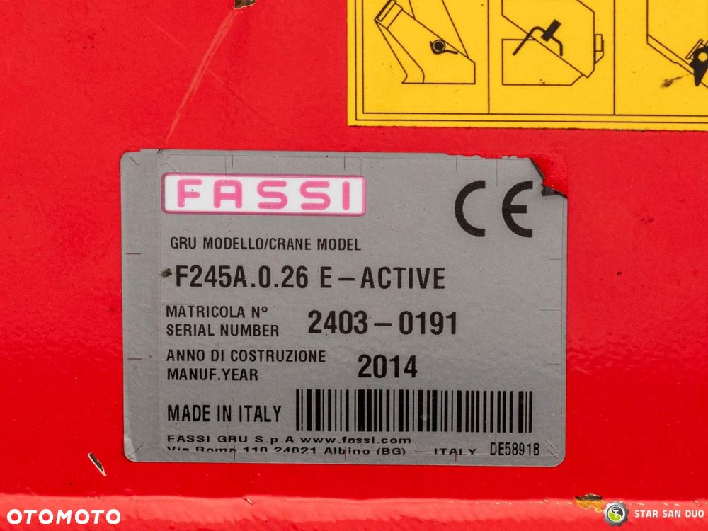 MAN TGS 33.440 6x6  FASSI F245A.0.26 E-ACTIVE HDS Żuraw Wywrotka Hydroburta - 24