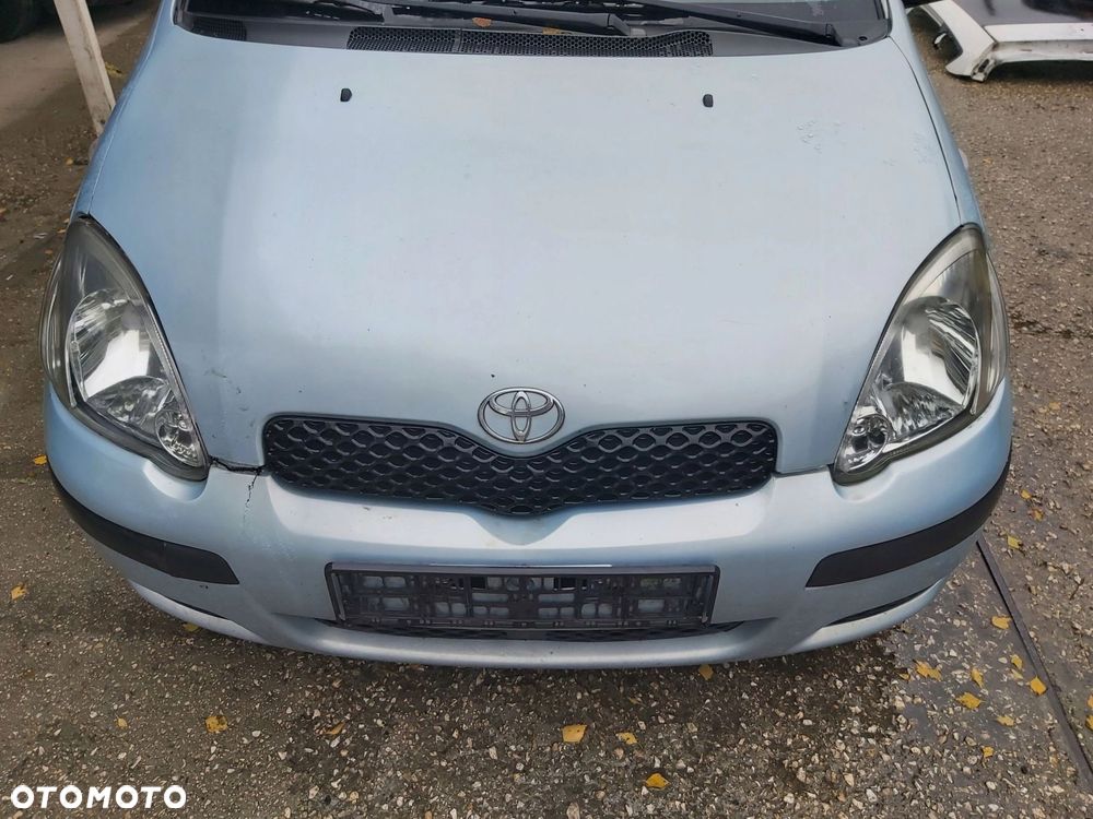Toyota Yaris I LIFT pas przedni zderzak maska błotnik przód kompletny - 1