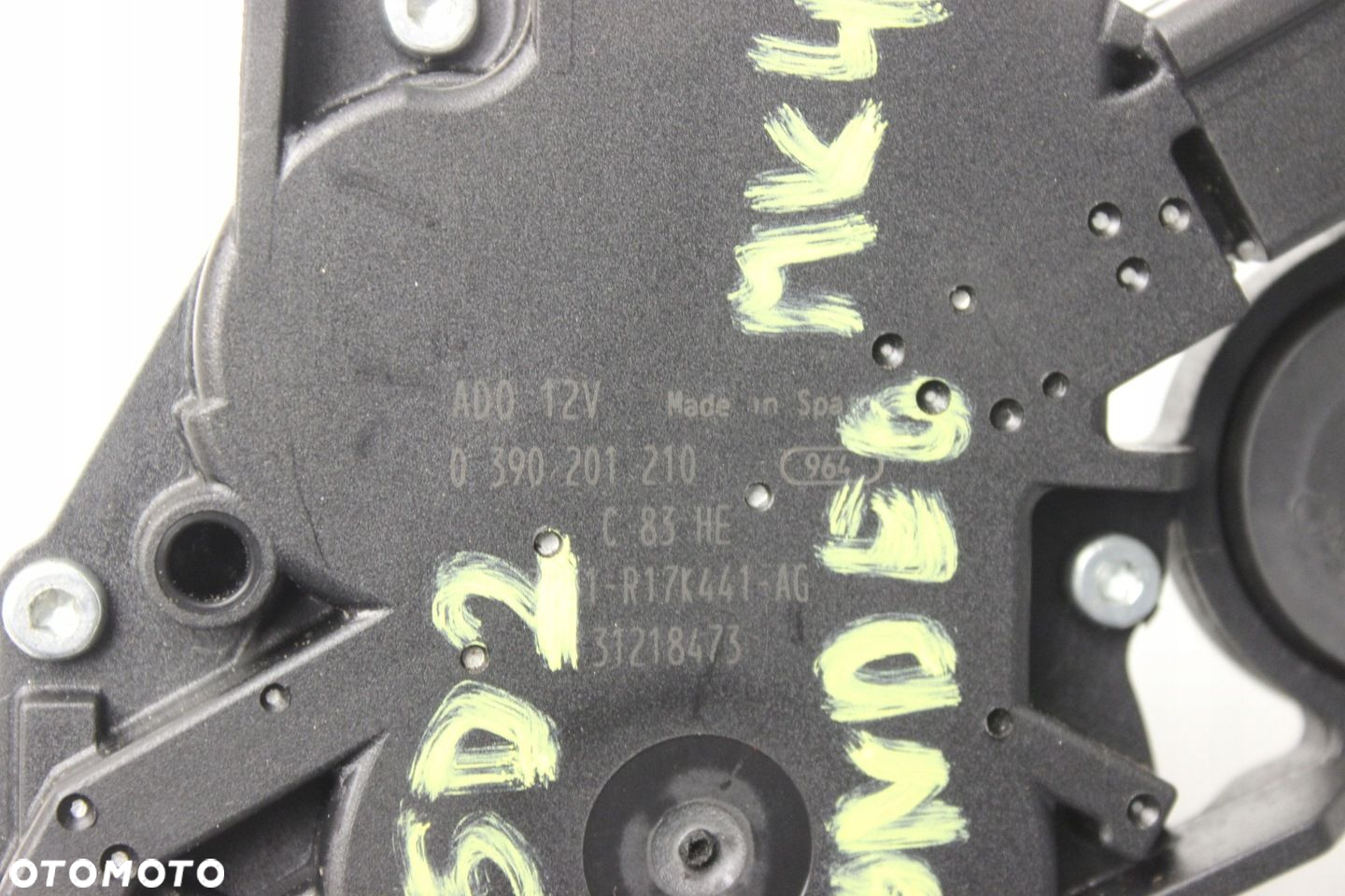 FORD MONDEO MK4 2007R- 3M51-R17K441-AG SILNICZEK WYCIERACZKI TYŁ TYLNY - 2