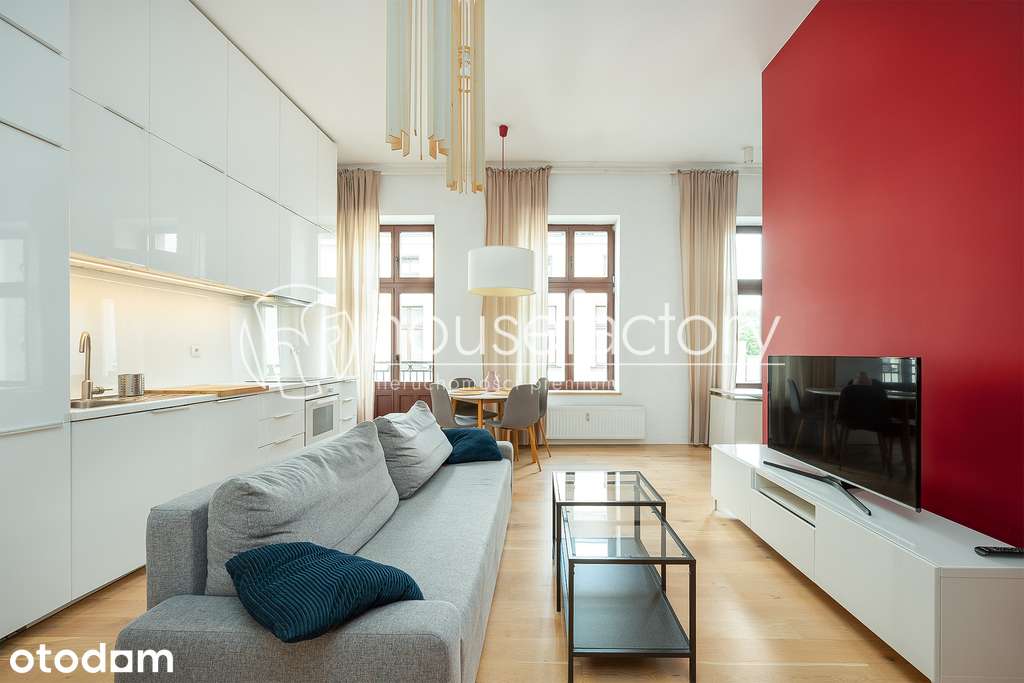 Wyjątkowy apartament w sercu miasta – balkon