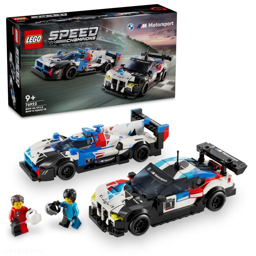 LEGO Speed Champions BMW M4 GT3 & BMW M Hybrid V8 Race Cars - 14