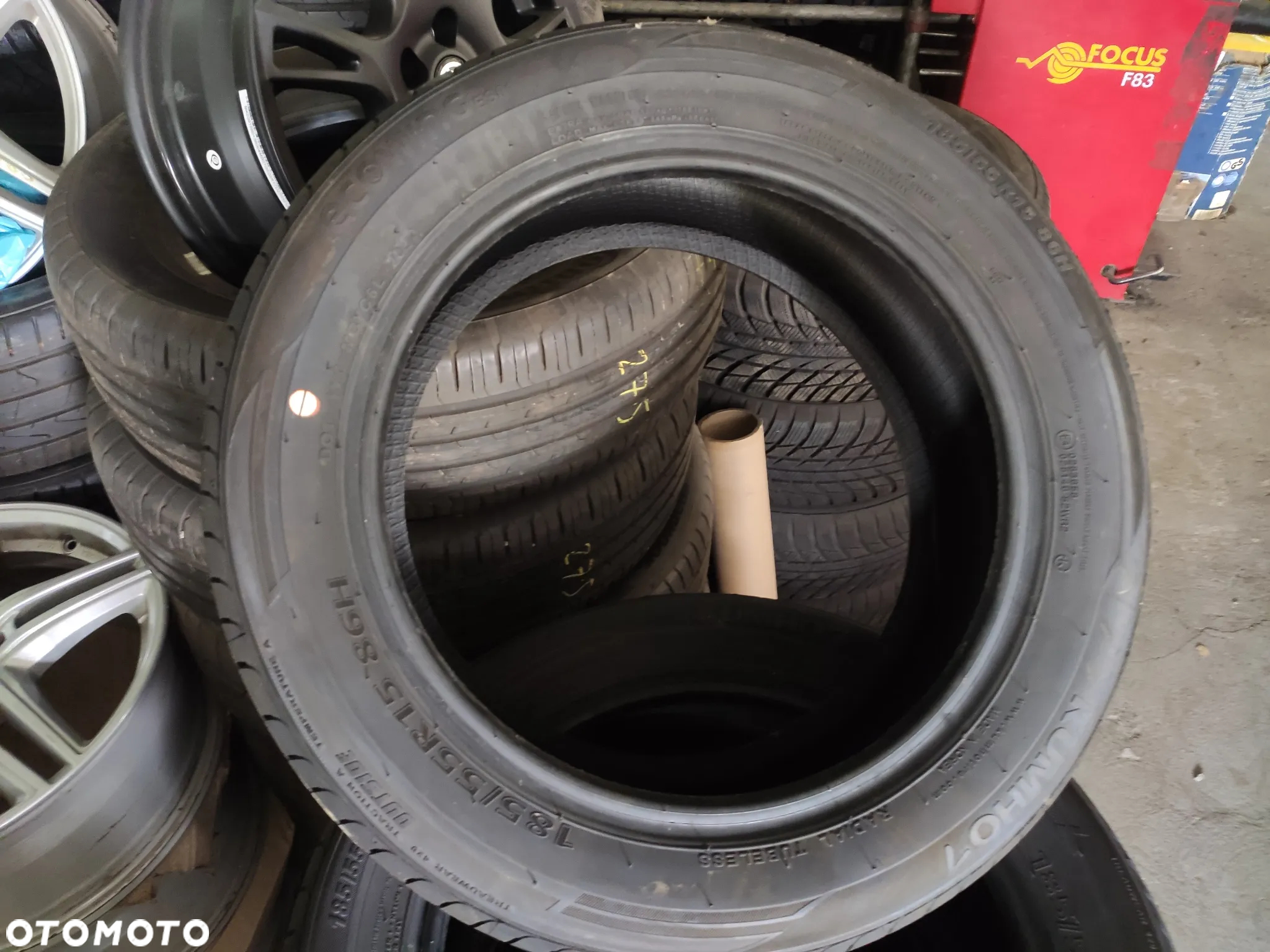 4 Opony letnie 185/55R15 Kumho - 2