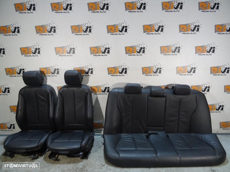 Bancos BMW Serie 3 F30 Pack M em Pele com Quartelas - 1