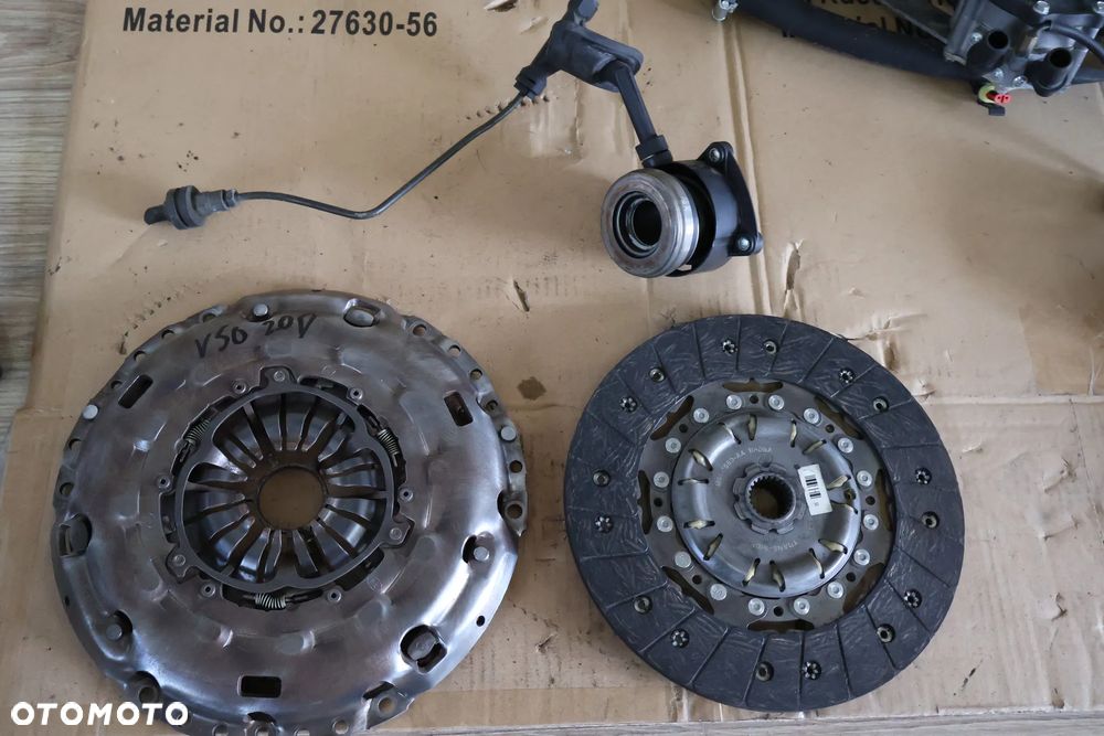 VOLVO V50 C30 S40 II 2.0 136 DIESEL SPRZĘGŁO TARCZA DOCISK 04-12 LUK 6m51-7550-aa