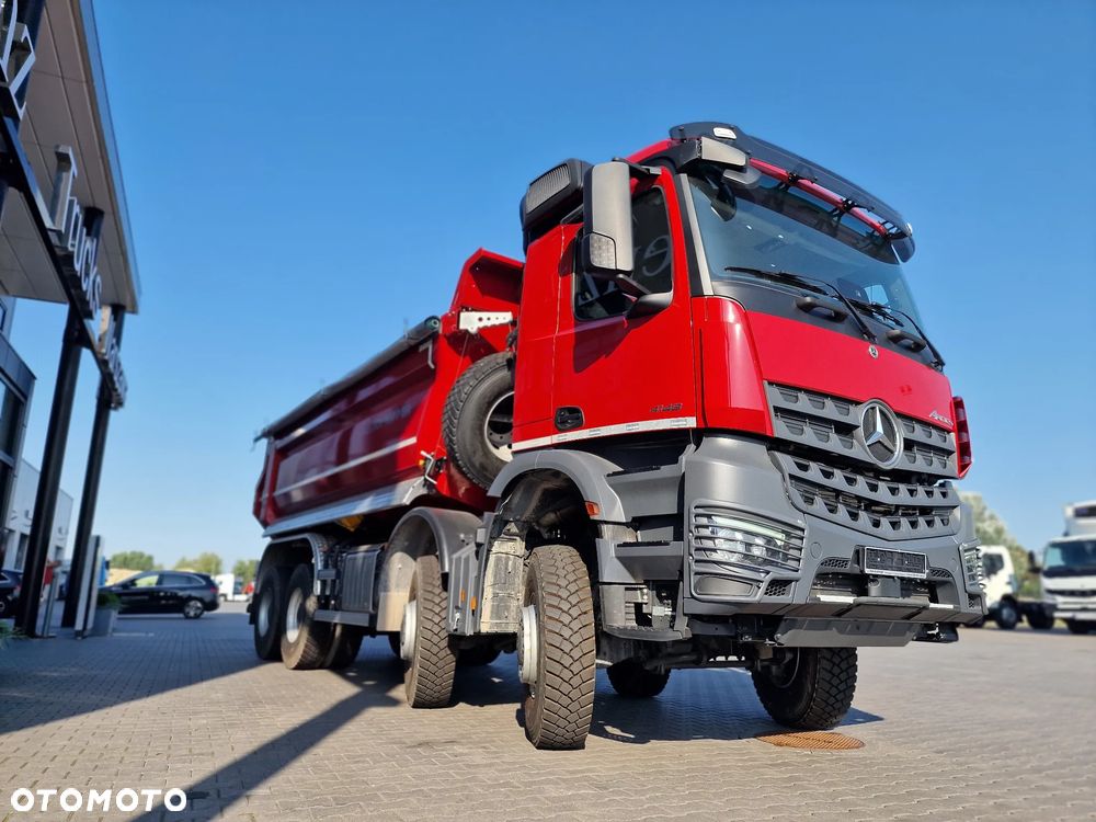 Mercedes-Benz Arocs 4148 AK 8x8 wywrotka tylnozsyp rynna KHKIPPER MEILLER - 6