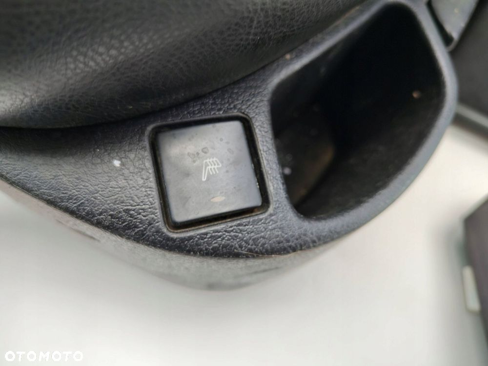 FOTEL FOTELE BOCZKI KOMPLET CZARNA SKÓRA GRZANE PEUGEOT 307 CC - 12