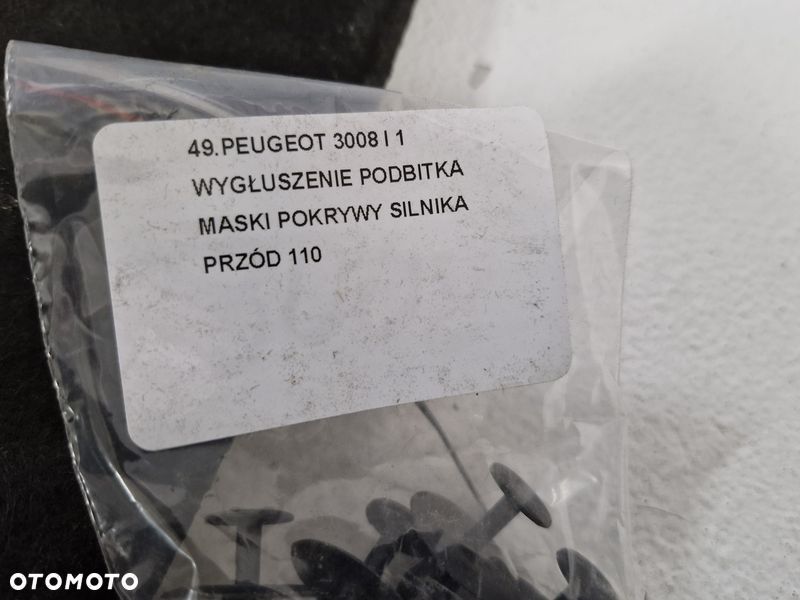 PEUGEOT 3008 I 1 WYGŁUSZENIE PODBITKA MASKI POKRYWY SILNIKA PRZÓD - 4