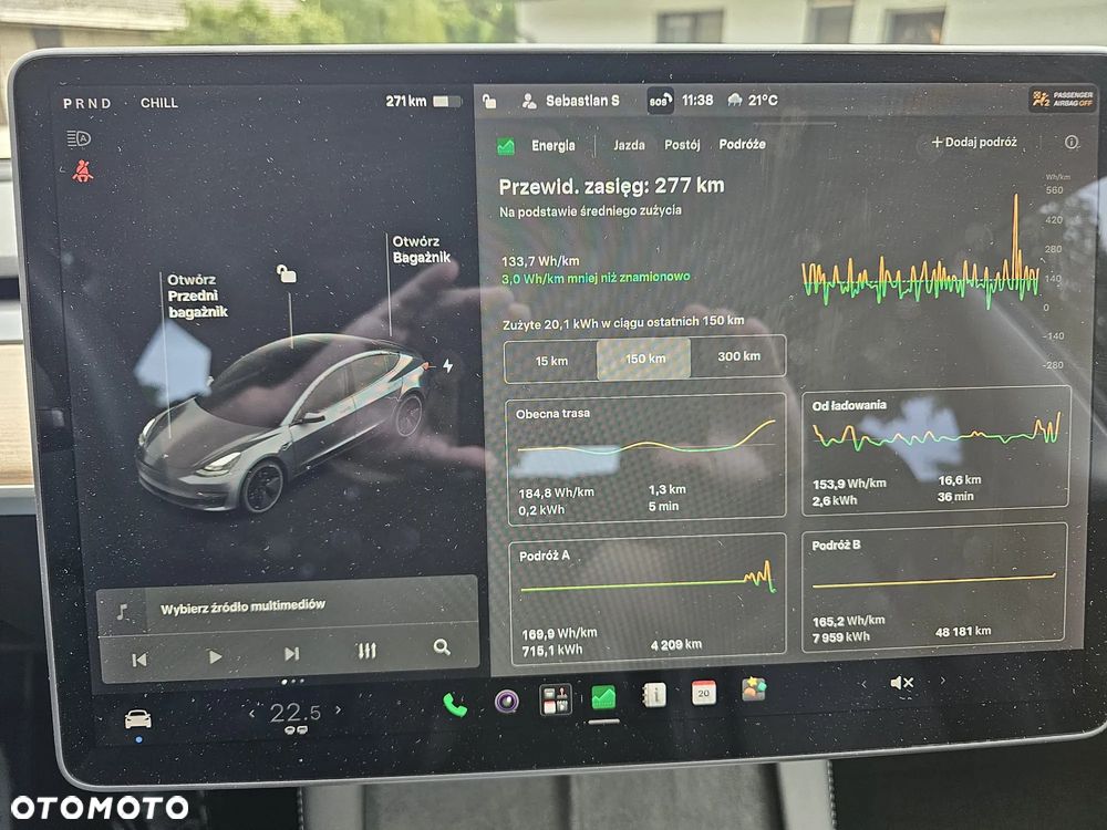 Tesla Model 3 Langstreckenbatterie Allradantrieb Dual Motor - 21