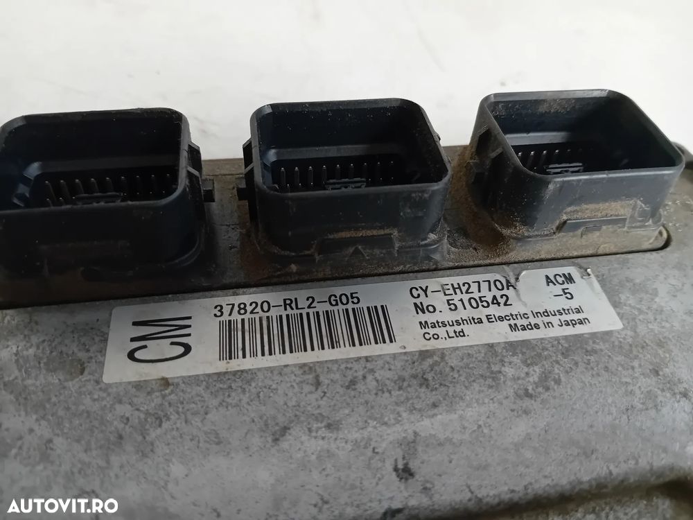 Calculator Motor ECU Honda Accord 2.0 Benzina 2008-2013 Motor R20A3 Cod 37820-RL2-G05 - 5