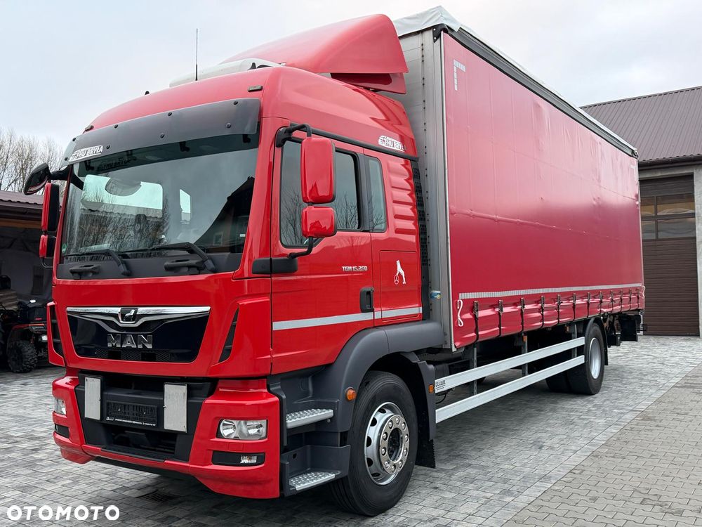 MAN TGM 15.250 / FIRANKA / 2018R / KLIMA POSTOJOWA /SPROWADZONY / 20 PALET / E6  / WINDA / - 13