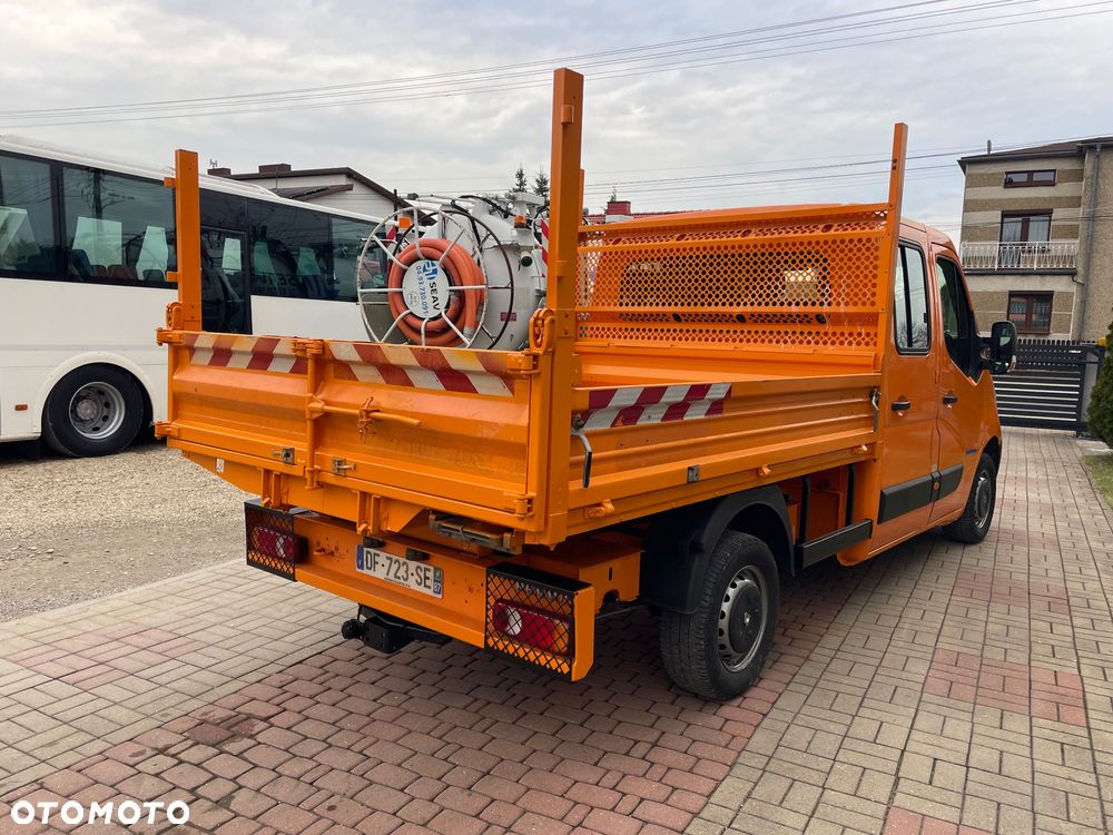 Renault Master Wywrotka Brygadówka  Dubel kabina  7 osób Mega Stan !!! - 11
