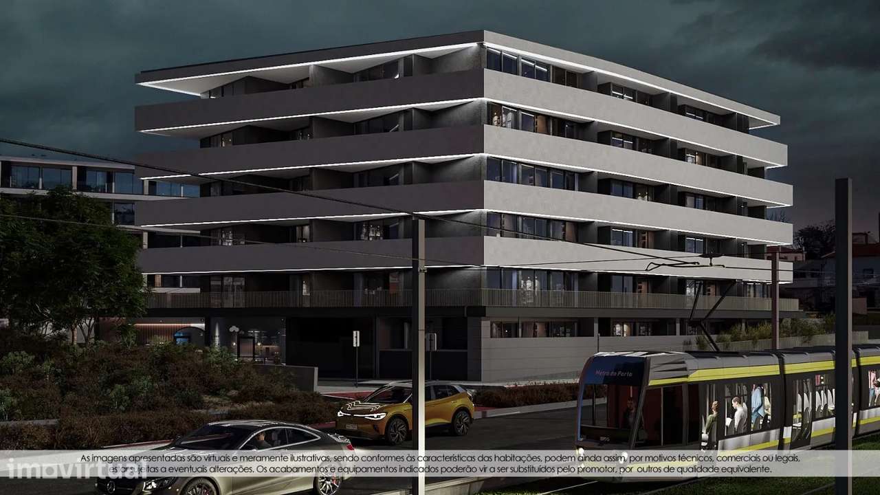 Apartamento T1 Novo c/ Lugar de Garagem em Santa Marinha (VL8) - Grande imagem: 4/15