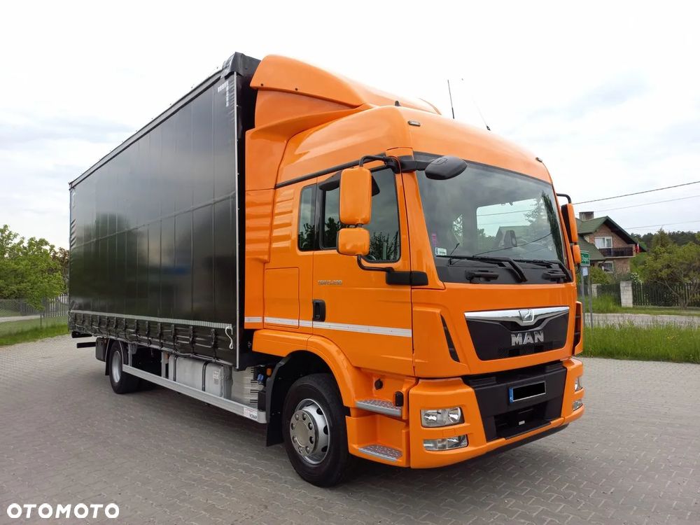 MAN TGM 15.290 Firana 19 Palet Plandeka Suwany Dach - 2