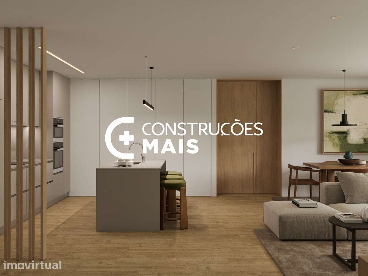 Apartamento T1 Novo, Leiria. - Grande imagem: 4/10