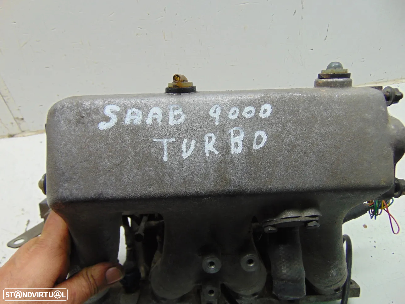 Saab 9000 turbo coletor admissão/Corpo borboleta - 9