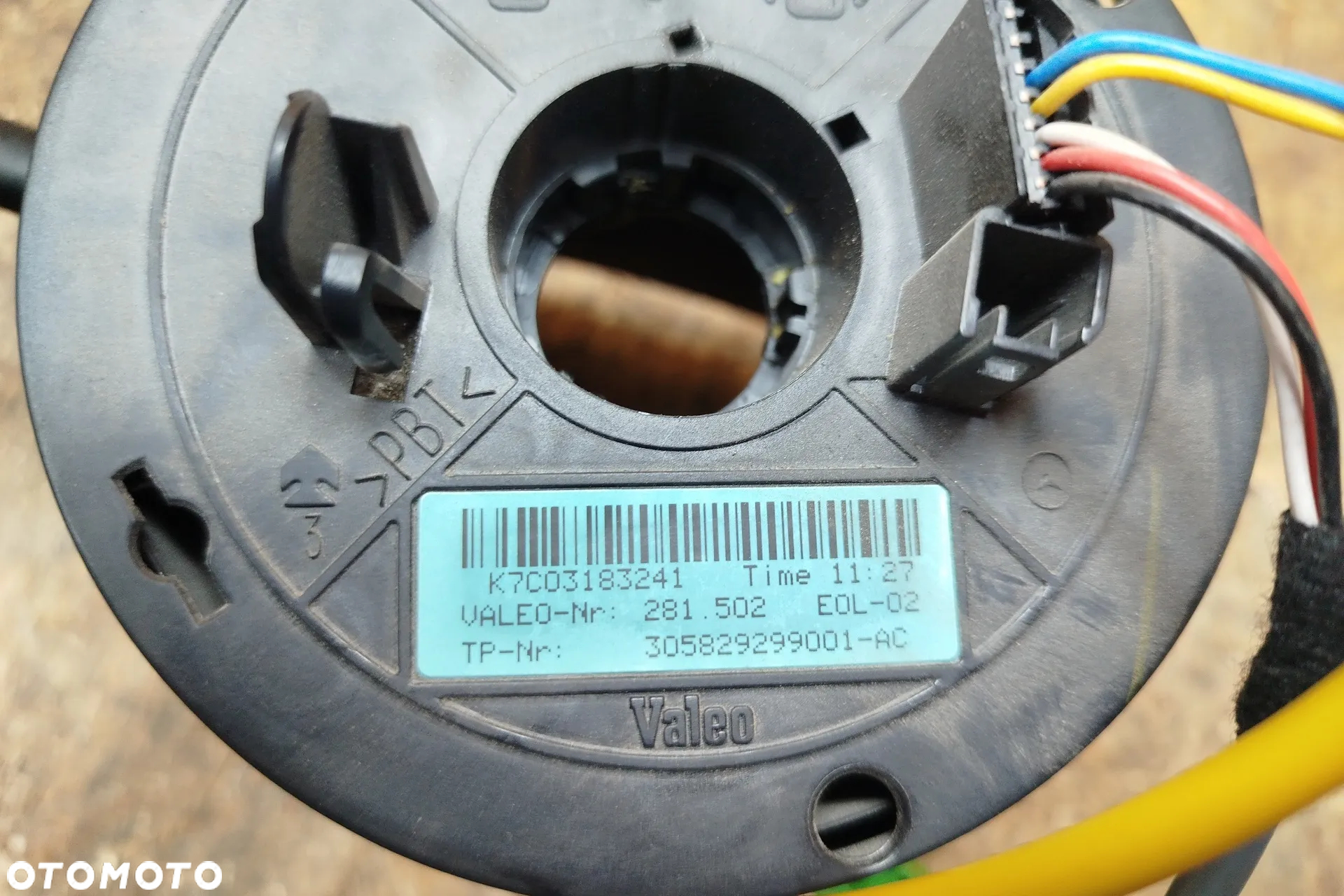 przełącznik zespolony + taśma kierownicy airbag K7C03183241 / 305829299001-AC do SPRINTER 906 VW CRAFTER I 06- - 3