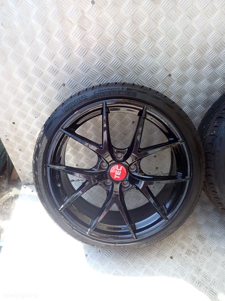 FELGI ALUMINIOWE VW AUDI TEC 8JX19  ET 45  5X112   OPONY GRATIS 225/35/19XL - 7