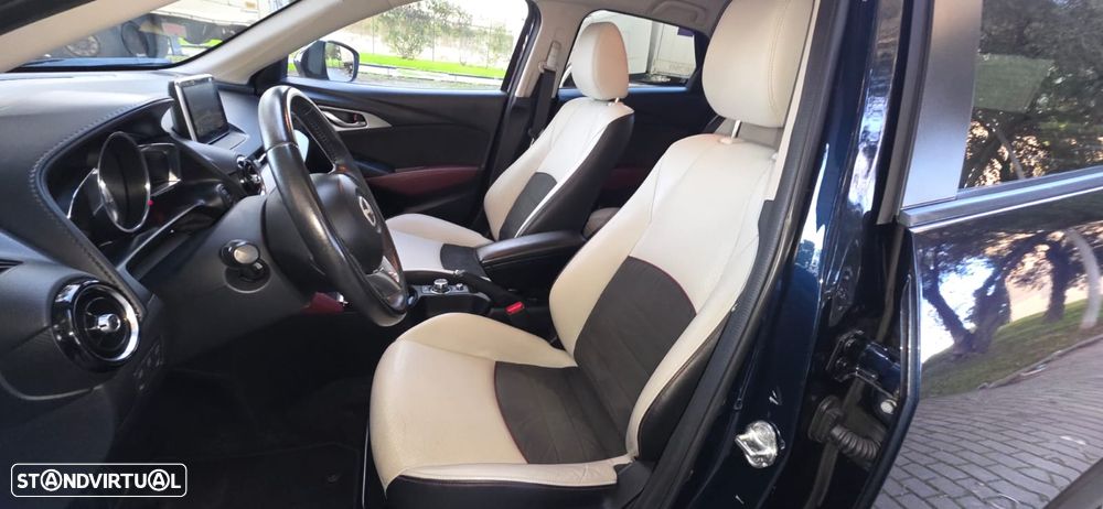Mazda CX-3 1.5 Sky.Excellence HT Leather White Navi - 16