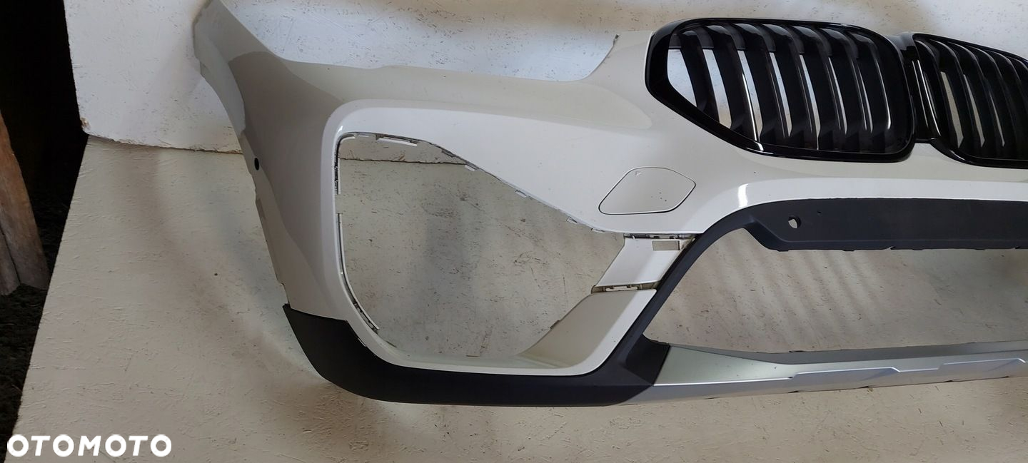 BMW X1 F48 LCI LIFT ZDERZAK PRZEDNI GRILL ATRAPA KRATKA STELAŻE - 2