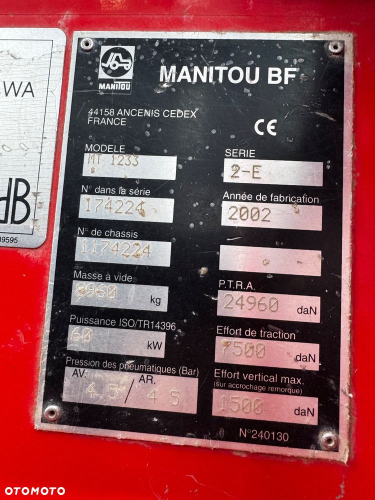 Manitou MT 1233 - 10