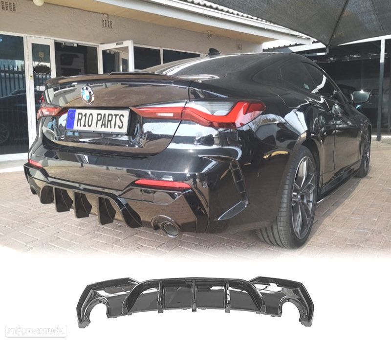 DIFUSOR BMW G22 G23 20-24 LOOK M - 1